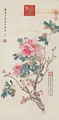 #国画花鸟# 慈禧太后作品欣赏 ​​​​