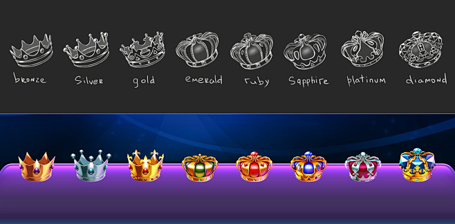Game crowns : Graphi...