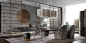 glossy lacquered lead colour glass, sides and back frame en brushed lead, top in mat lacquered piombo glass, door profiles en piombo lacquered aluminium