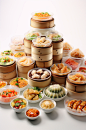 粤式餐厅美食广式早茶实拍图-众图网