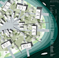 Site Plan of Recreational Family Housing in Bratislava, Slovakia by Chybik and Kristof Associated Architects: 