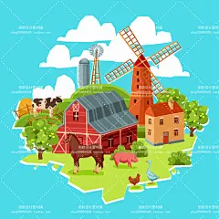 15个EPS矢量图 3D 汽车 农村绿色能源智能工厂设计素材2016020458-淘宝网
