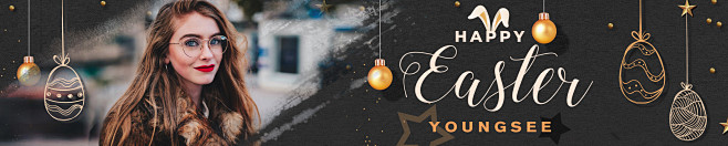 复活节跨境电商banner