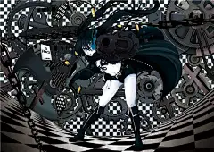 黑岩射手 榆林ACG 高清壁纸 black_rock_shooter 