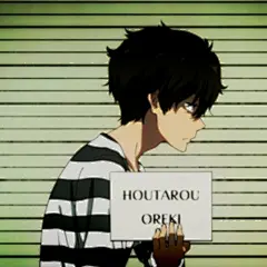 插画动漫 二次元 头像男