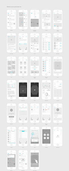 笨可采集到Wireframe