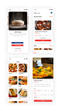 Pizza 外卖 App ui .sketch下载 - 豆皮儿