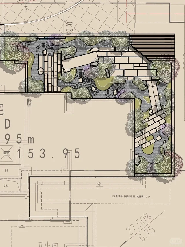 日式庭院二｜枯山水庭
