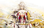 Tags: Fanart, Pixiv, Fanart From Pixiv, Kingchenxi, Fan Character, Touken Ranbu, Kogitsunemaru, Saniwa (Touken Ranbu), Female Saniwa (Touken Ranbu)