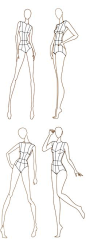 Free download - Fashion design templates. more here http://www.designersnexus.com/design/free-fashion-croquis-templates/