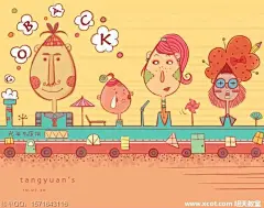 欣赏：小新兔儿们的一些儿童插画作品，大家来PP啊