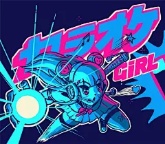 Behance精选分享超话 插画师 Jeremy Lord 一组朋克风格的插画作品 ，霓虹的配色搭配80年代日本漫画以及文化用不同的方式融入到自己的作品中，具有不一样的视觉体验。#灵感##配色##创意脑洞##朋克# ​​​​