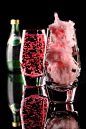 #鸡尾酒# 关注shabalaka Cotton Candy Lava Drink. Add wine for an adult drink or add PERRIER for a non alcoholic drink.
