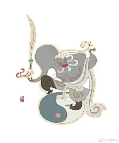 【余元】
法宝：【如意乾坤袋】、【化血神刀】、【穿心锁】
截教门下，蓬莱岛一气仙。金灵圣母之徒，余化之师。
鱼尾冠，金嵌成，大红服，云暗生，面如蓝靛獠牙冒，赤发红须古怪形，丝绦飘火焰，麻鞋若水晶。
生得【面如蓝靛，赤发獠牙】，身高一丈七八，二目凶光冒出，坐【金睛五云驼】，使一尺【三寸金光锉】。有刀枪不入的金刚之躯，水火无惧。最终依靠陆压道人的【斩仙飞刀】才将余元成功处死。。