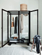 glass wardrobe /