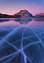 冻结的时间 - Tenaya湖，约塞米蒂国家公园，加利福尼亚。摄影师：JaveFoto