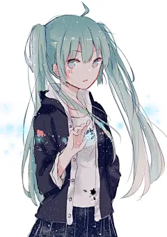 VOCALOID 初音未来 同人图 插画 壁纸 | miku | 半次元-第一中文COS绘画小说社区