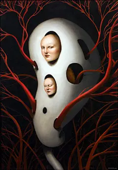 意大利Sicioldr恐怖与荒诞超现实无意识梦幻景象绘画-Alessandro Sicioldr [83P] (65)..jpg