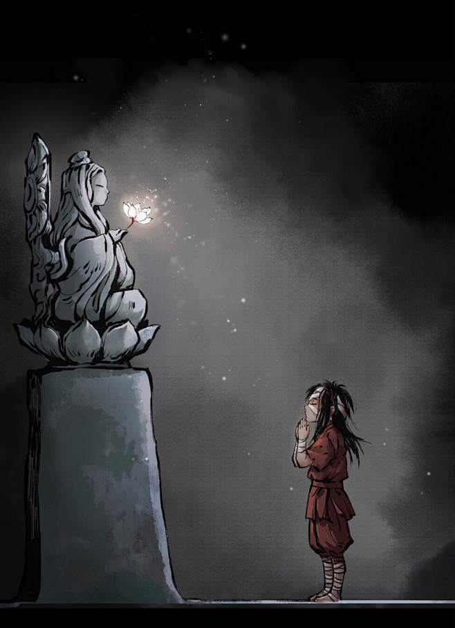 天官赐福古戈力绘