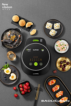kao靠窗采集到L灵感图-电饭煲