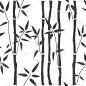 seamless pattern with bamboo