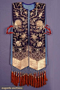 Augusta Auctions, May 2007 Vintage Clothing & Textile Auction, Lot 204: Womans Embroidered Vest, China, C. 1900