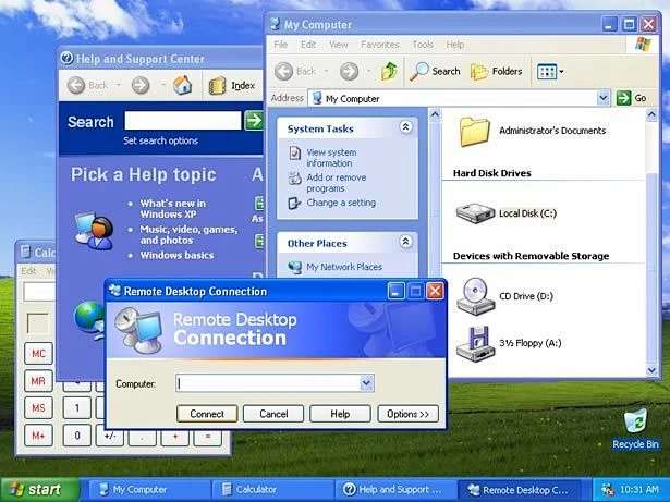 Windows XP (发表于2001)(原图尺寸：615x461px)-花瓣网