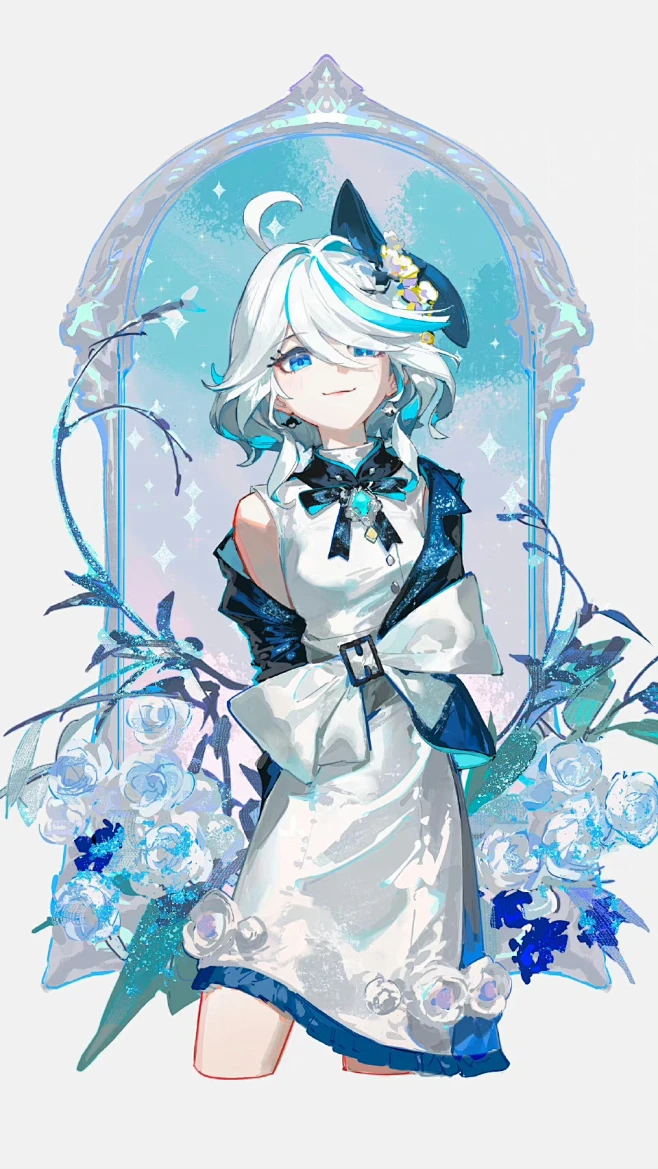 原神-芙宁娜-花瓣网