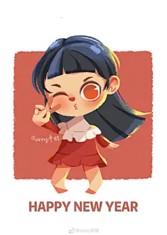 企鹅妈妈商业插画课超话
画了一组喜庆又憨态可掬的娃娃们，准备红红火火过大年啦～
@企鹅妈妈Alice @企鹅插画工作室 @瞎涂乱画无限公司

#每日一画##插画##春节# ​​​​