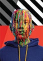 MTV MANY ME : MTV india brings forth the madness on paper. By blending in fashion and culture with portraiture, these bold designs celebrate the uniqueness and individuality of youth- thus conveying who we are without saying too much.