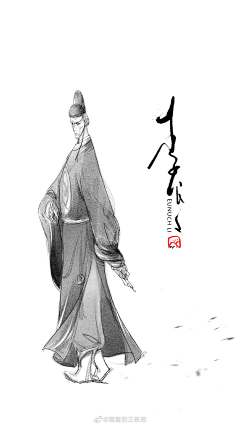 lienlian采集到角色原画（国风）