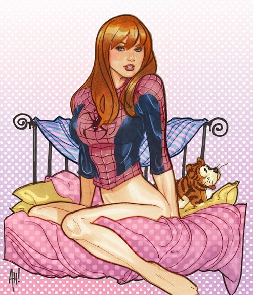 Spider-Jane by Adam ...