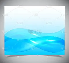 浅蓝色背景摘要