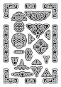 Collection Of Various Celtic Knots, Celtic Frame, Vector Illustration Royalty Free Cliparts, Vectors, And Stock Illustration. Image 49889890.