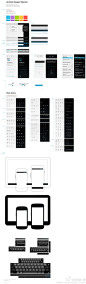 Android Design Stencils