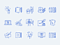 11组免费的高品质线条Icon图标素材下载 – 创意悠悠花园
