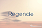 sans serif font 015 regencie 设计师必备的20款无衬线字体免费下载