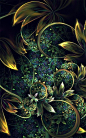 Nightgarden by Plangkye - Apophysis fractals