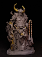 Kraksus, Black Sun Champion, Joaquin Palacios : Sculpted for Black Sun Miniatures as part of the Relaunch project.
75mm, sculpted with Super Sculpey + Fimo (50/50)
Concept: Ni yipeng

Available for preorder here: https://www.blacksunminiatures.co.uk/produ