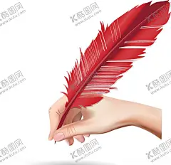 羽毛 【酷图网】羽毛,卡通羽毛,动物羽毛,AI设计素材,AI矢量图