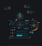 Quantum HUD | Infographic Pack on Behance