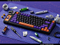 瀚文键盘×菲尼克斯联名·凯文杜兰特三维/C4D设计