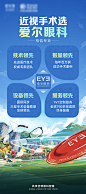 爱尔眼科近视手术品牌优势介绍易拉宝-源文件分享-ywjfx.cn