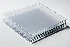 透明板子方形亚克力板摄影图图片