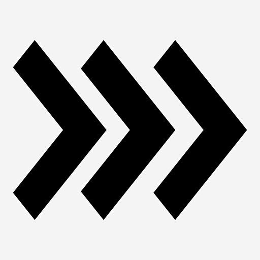 箭头转向右箭头图标_88ICON https://88icon.com 箭头 转向 右箭头 前进 路径 导航 查找 方向 V形符号 方式