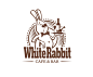 标志说明：白兔酒吧标志欣赏