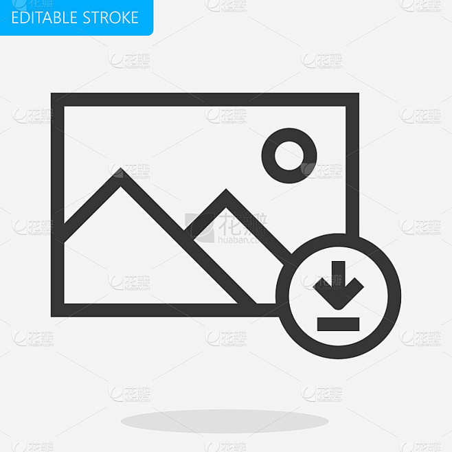 Picture Download Editable Stroke Pixel Perfect Ico