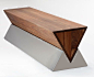 Obbligato timber X bench