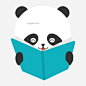 熊猫看书应用图标logo图片大小2000x2000px 图片尺寸186.13 KB 来自PNG搜索网 pngss.com 免费免扣png素材下载！APP#LOGO#安卓#工具#看书#应用图标#阅读#