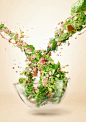 Maxima salad : Visual for a print ad and outdoor poster campaign